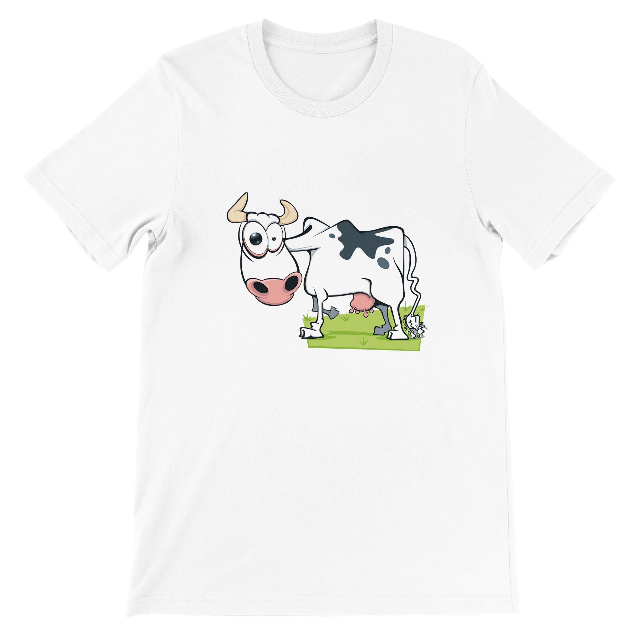 Budget Unisex Crewneck T-shirt/Cow's-Eye - Enet Images