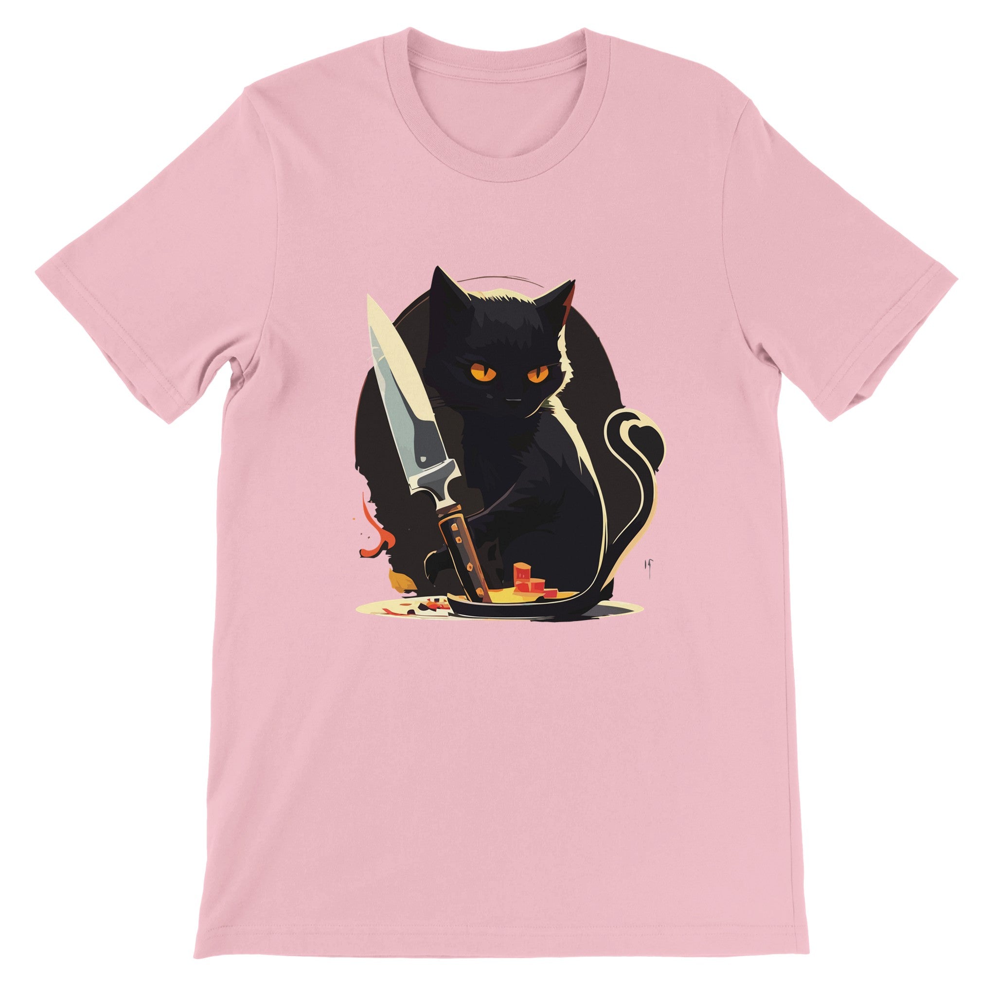 Budget Unisex Crewneck T-shirt/My-Inner-Serial-Killer-Knife - Enet Images