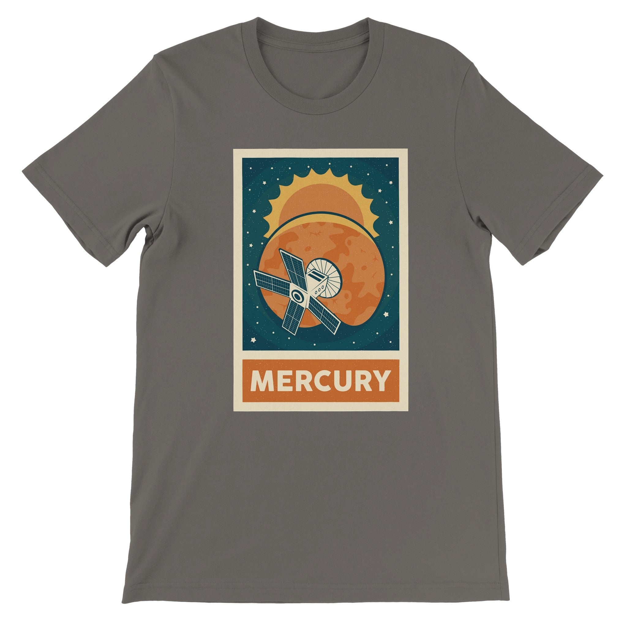 Budget Unisex Crewneck T-shirt/Mercury - Enet Images