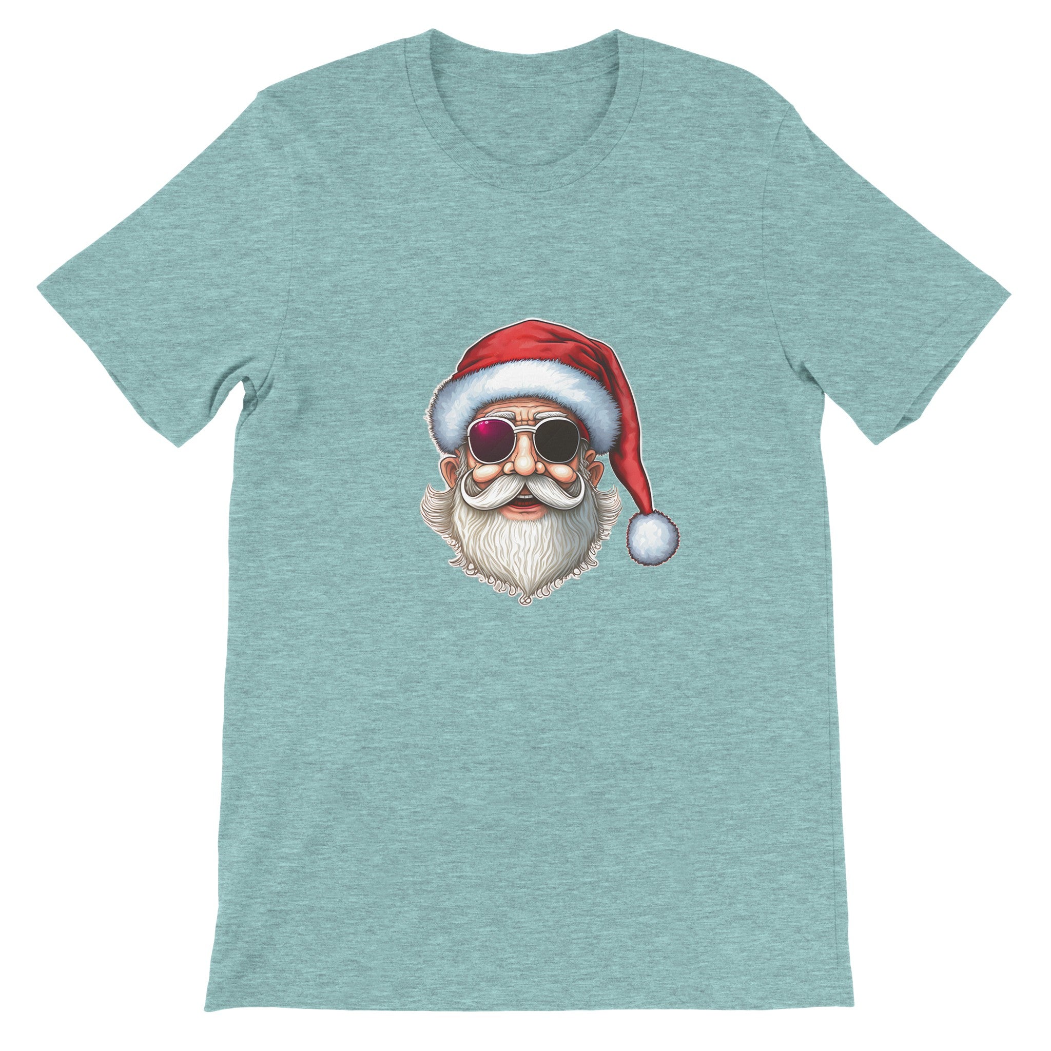 Budget Unisex Crewneck T-shirt/Santa - Enet Images