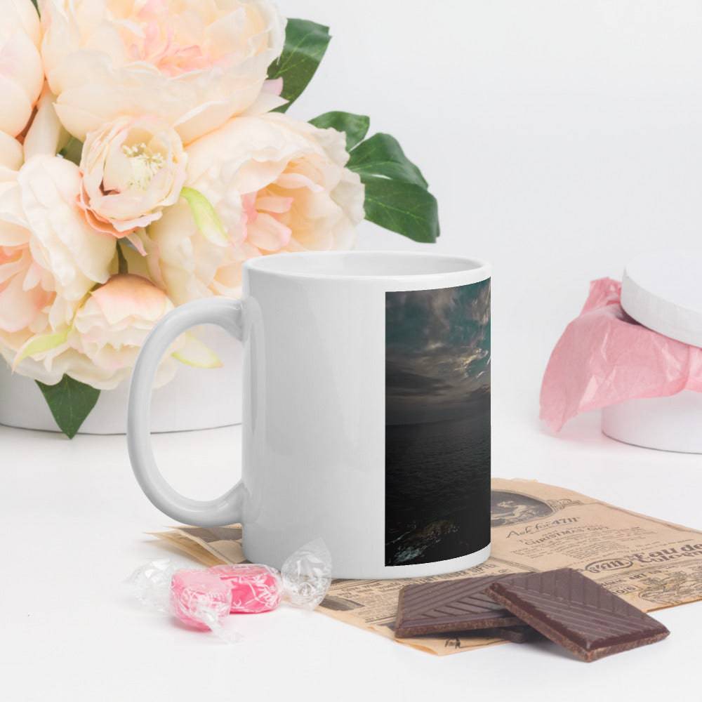 Mug/green sunset - Enet Images