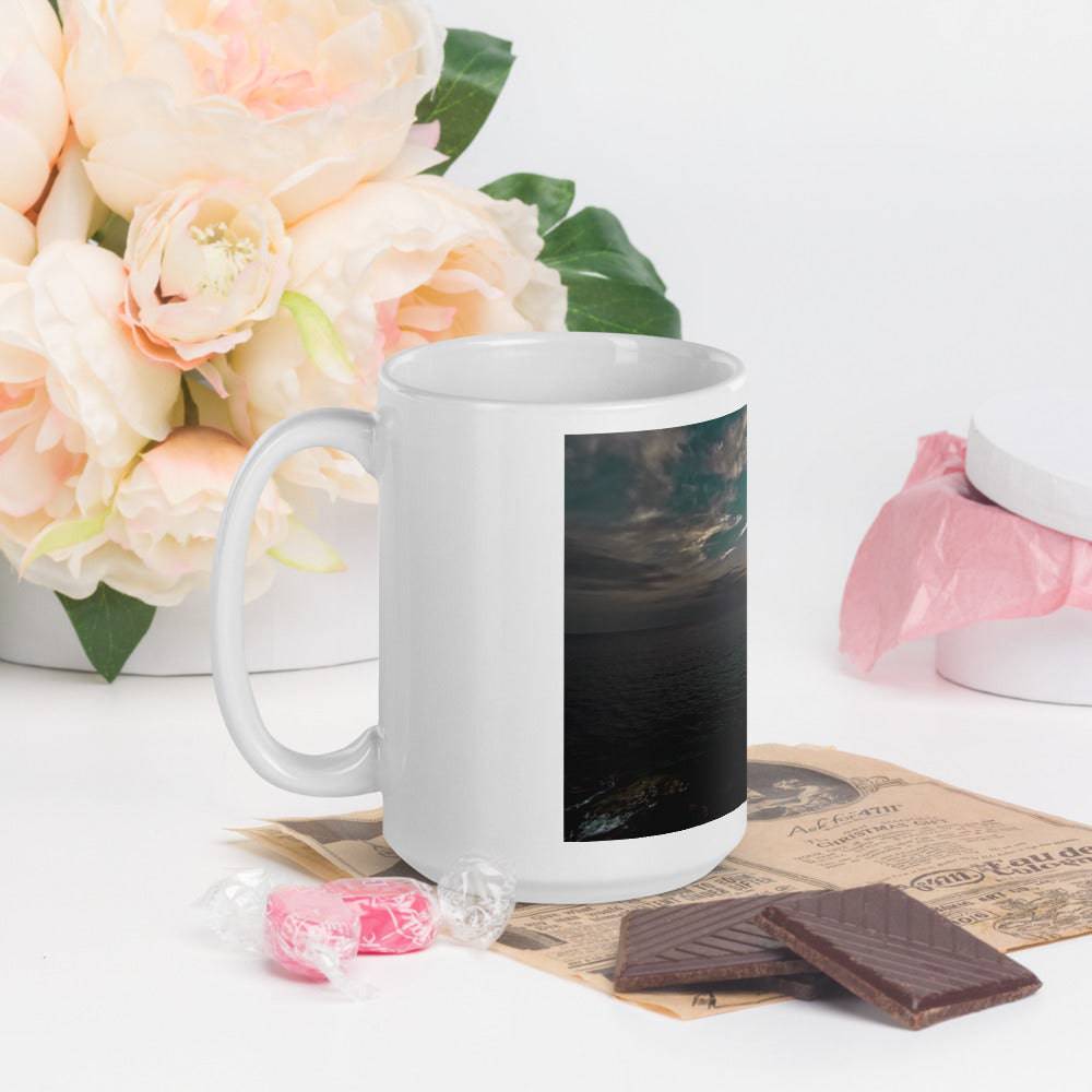 Mug/green sunset - Enet Images