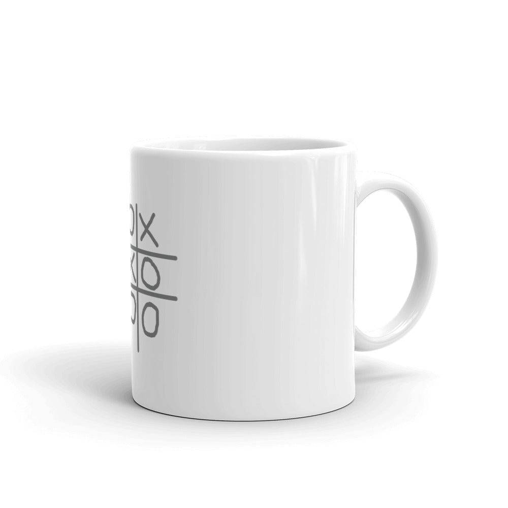 White glossy mug/xxx b-w - Enet Images