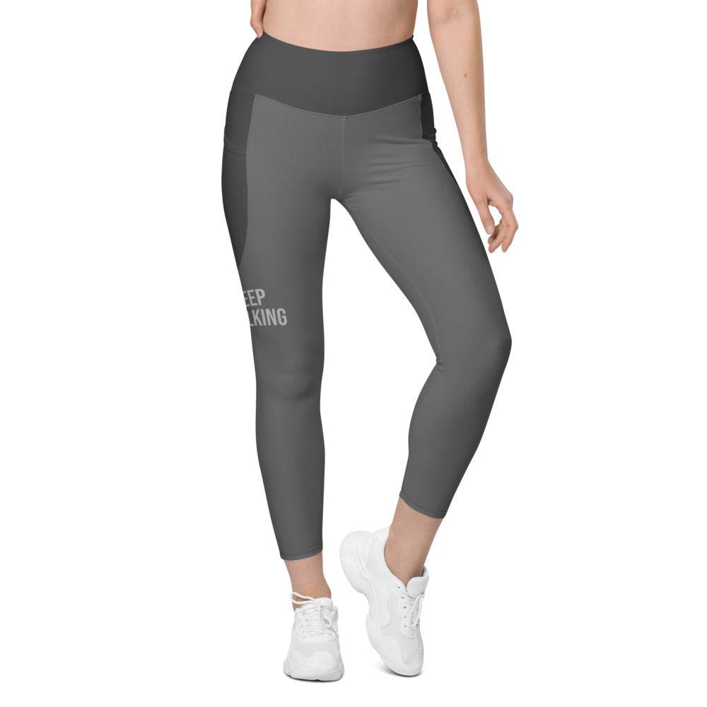 Leggings with pockets/Keep-Walking - Enet Images