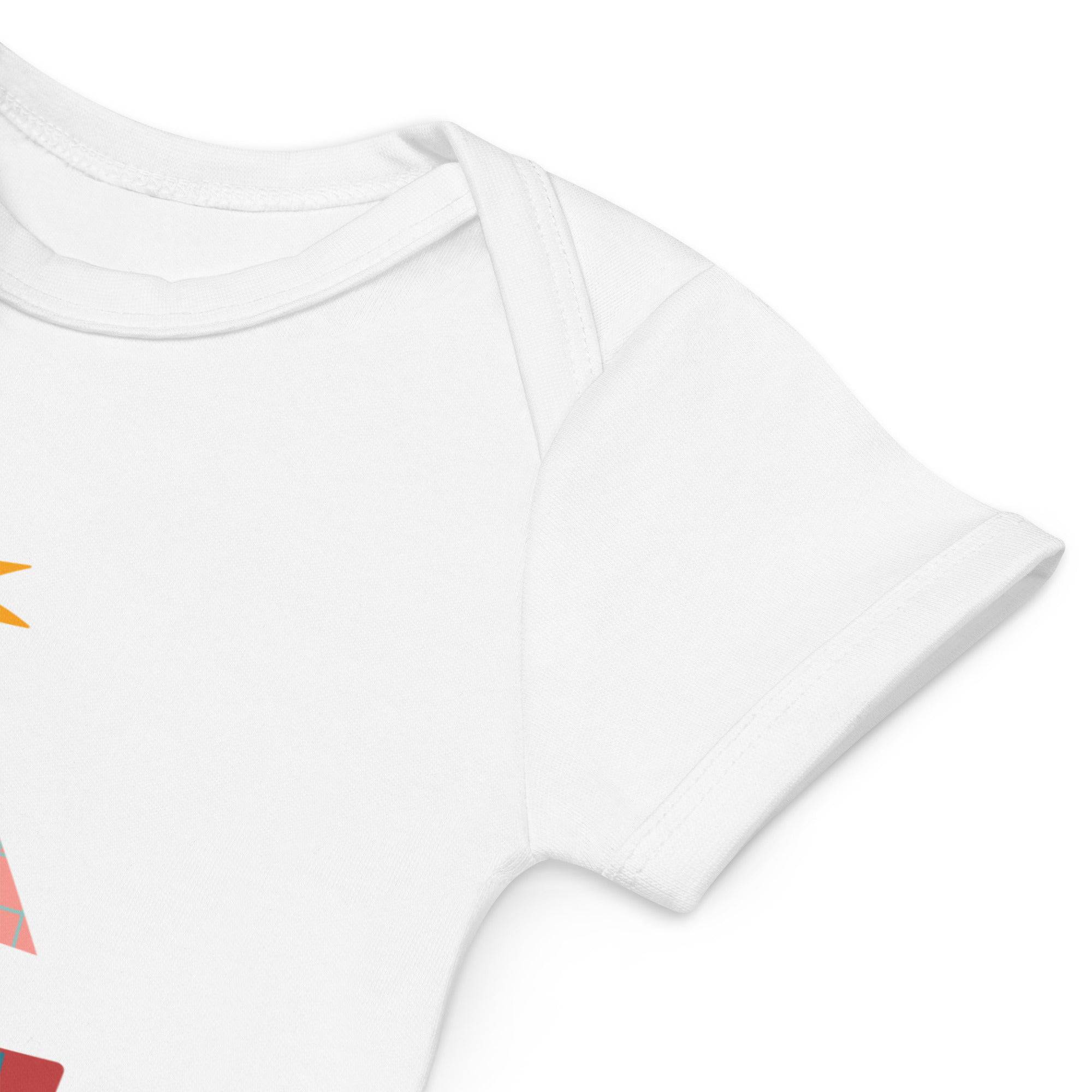 Organic cotton baby bodysuit/Ship - Enet Images