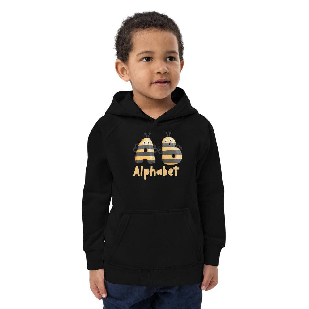 Kids eco hoodie/Alphabet - Enet Images