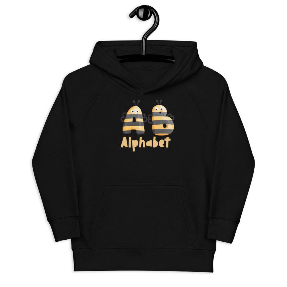 Kids eco hoodie/Alphabet - Enet Images