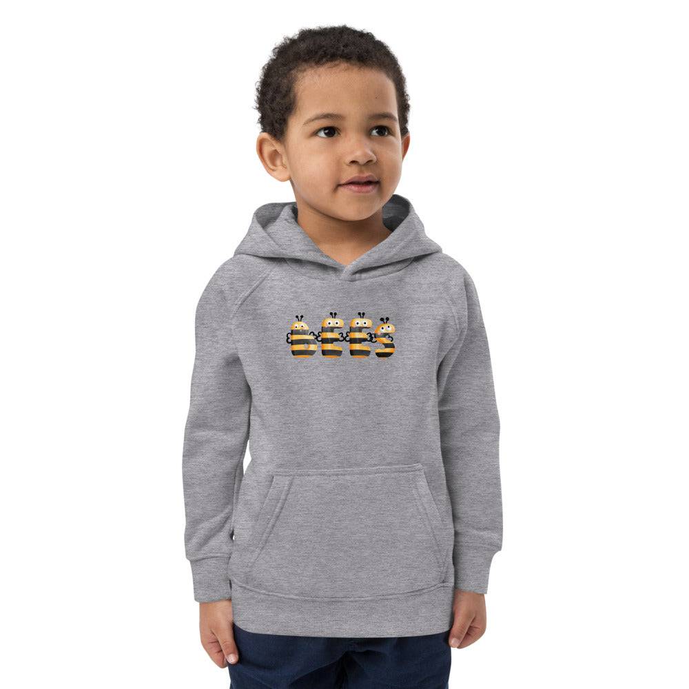 Kids eco hoodie/Bees - Enet Images