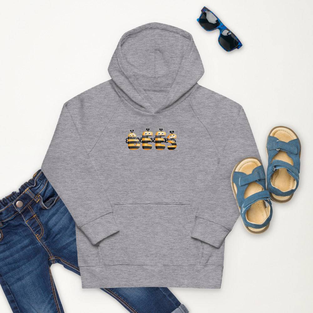 Kids eco hoodie/Bees - Enet Images