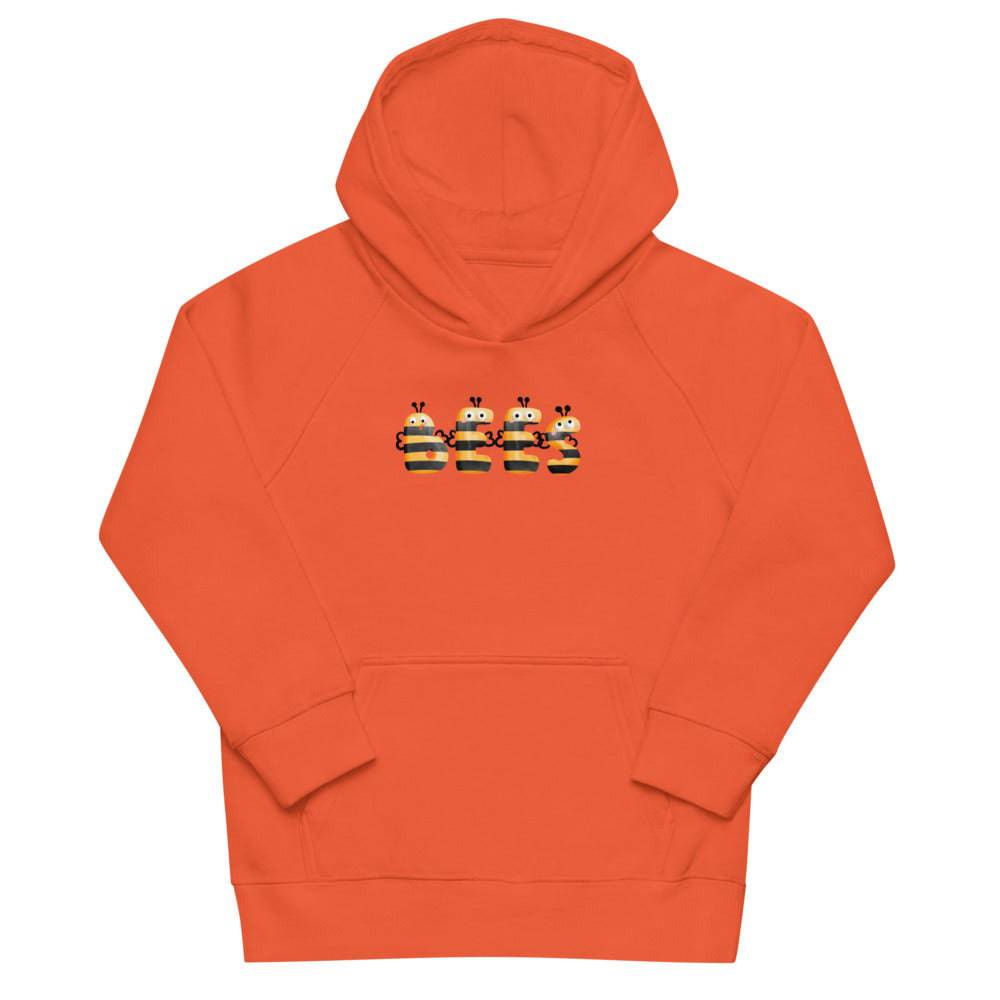 Kids eco hoodie/Bees - Enet Images