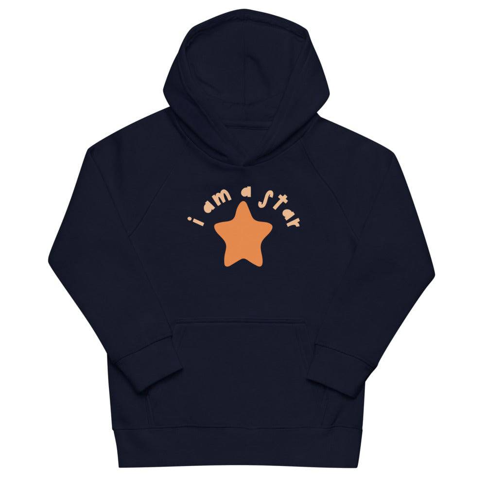 Kids eco hoodie/I am A Star - Enet Images
