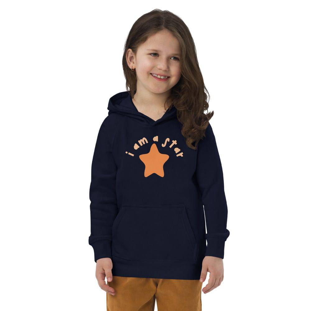 Kids eco hoodie/I am A Star - Enet Images