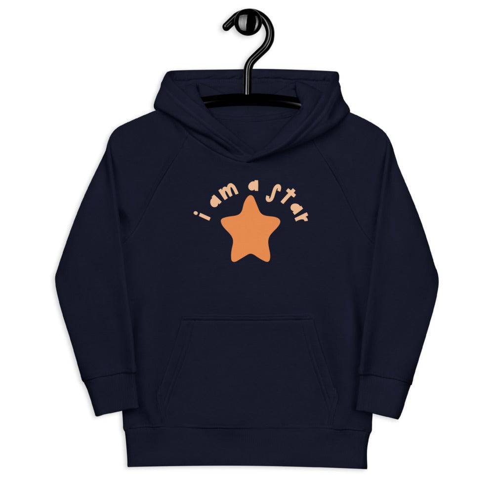 Kids eco hoodie/I am A Star - Enet Images