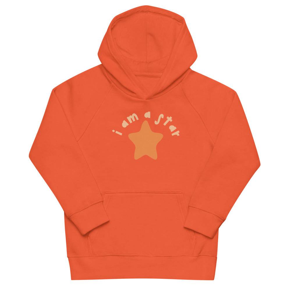 Kids eco hoodie/I am A Star - Enet Images