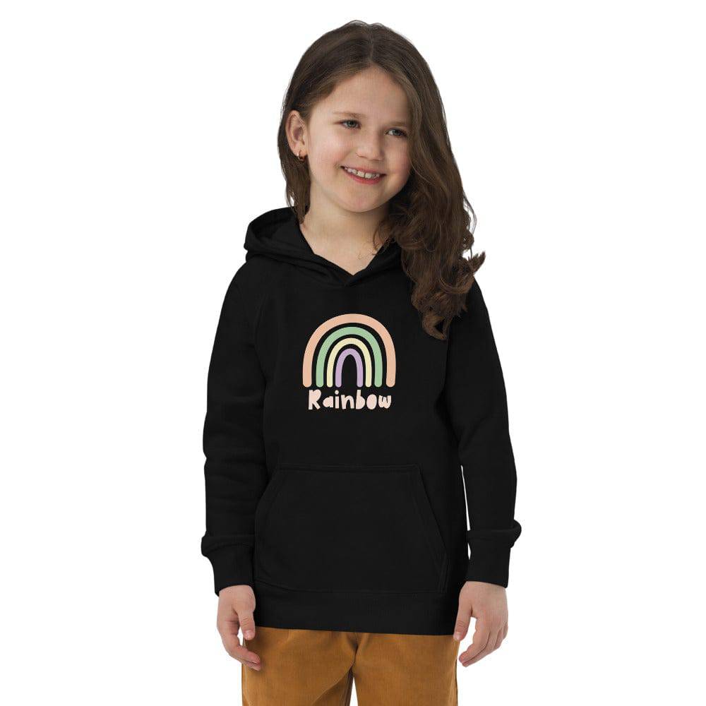Kids eco hoodie/Rainbow - Enet Images