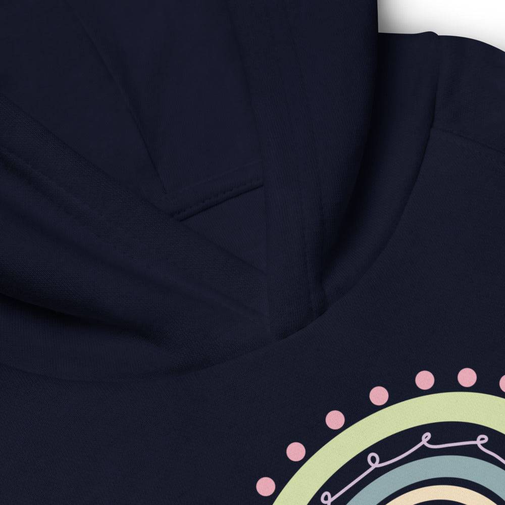 Kids eco hoodie/Rainbow/Personalized - Enet Images