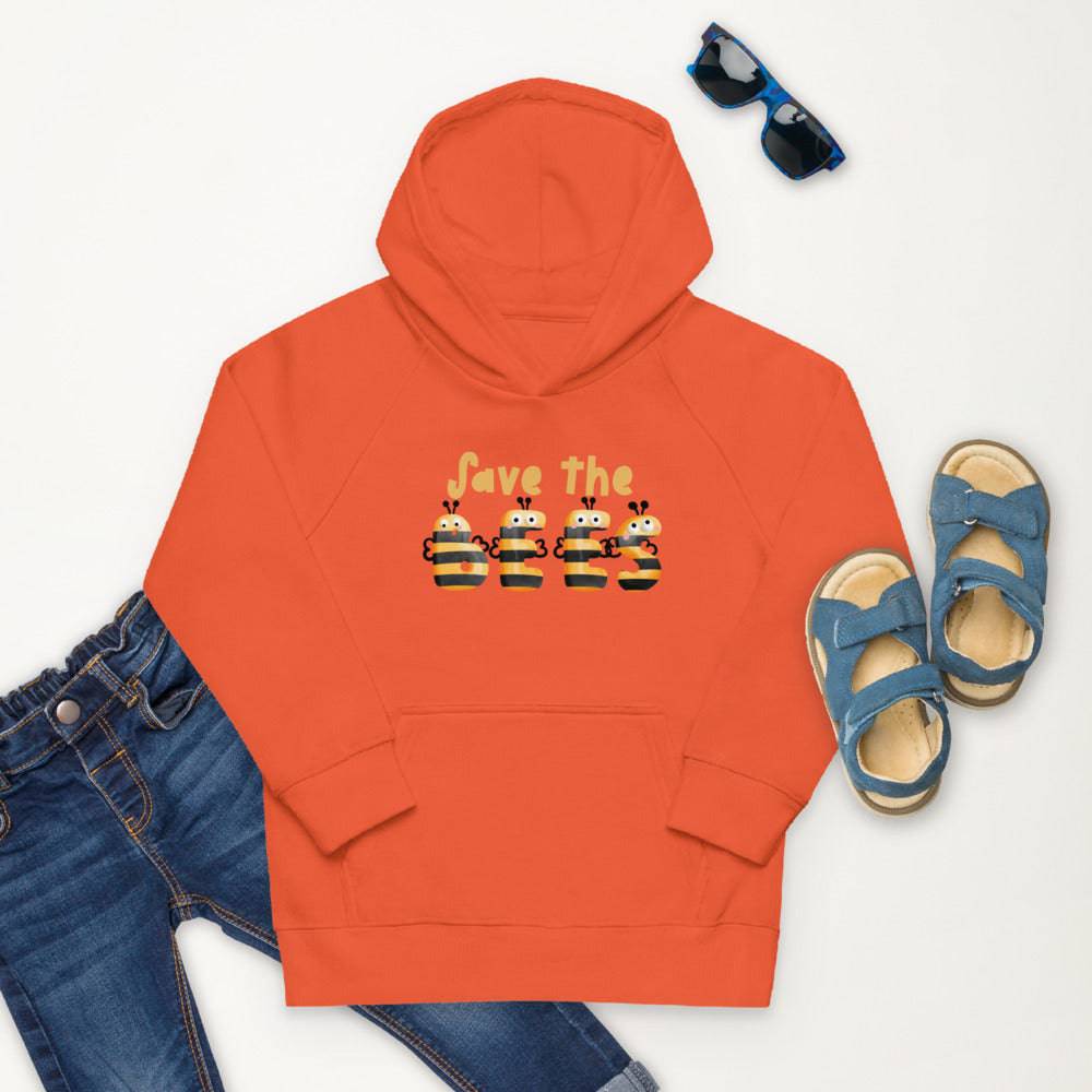 Kids eco hoodie/Save The Bees 2 - Enet Images