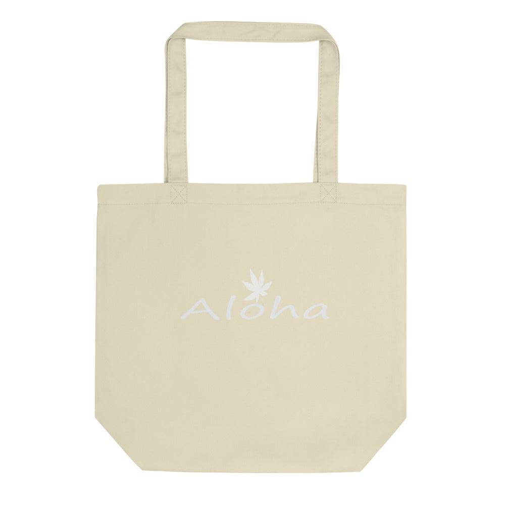 Eco Tote Bag/Aloha White - Enet Images