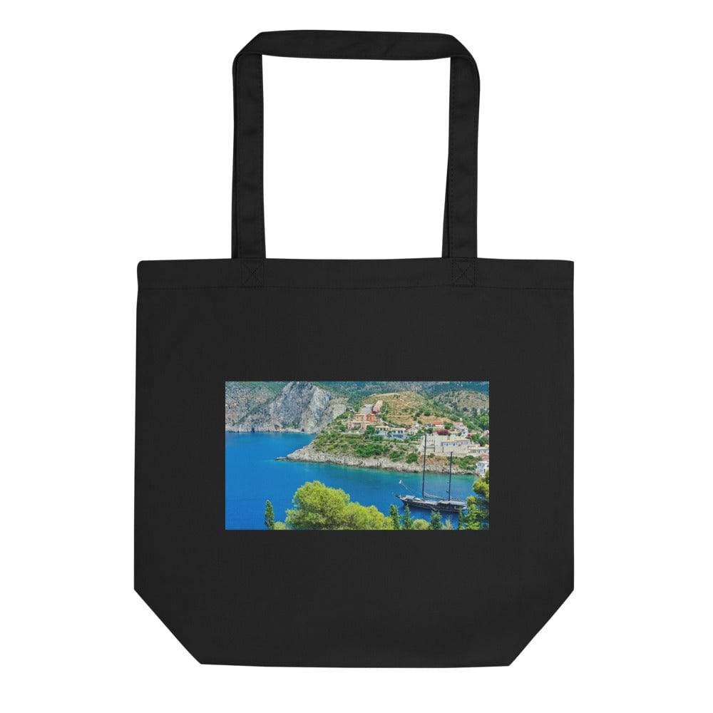 Eco Tote Bag/Assos village Kefalonia Greece - Enet Images