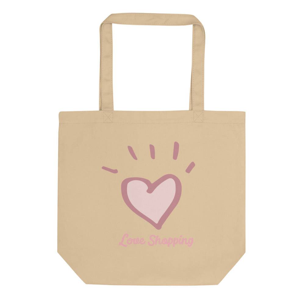 Eco Tote Bag/Love Shopping 1 - Enet Images