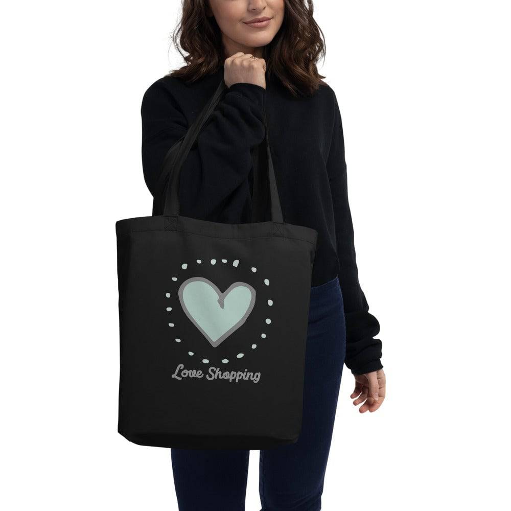 Eco Tote Bag/Love Shopping 2 - Enet Images