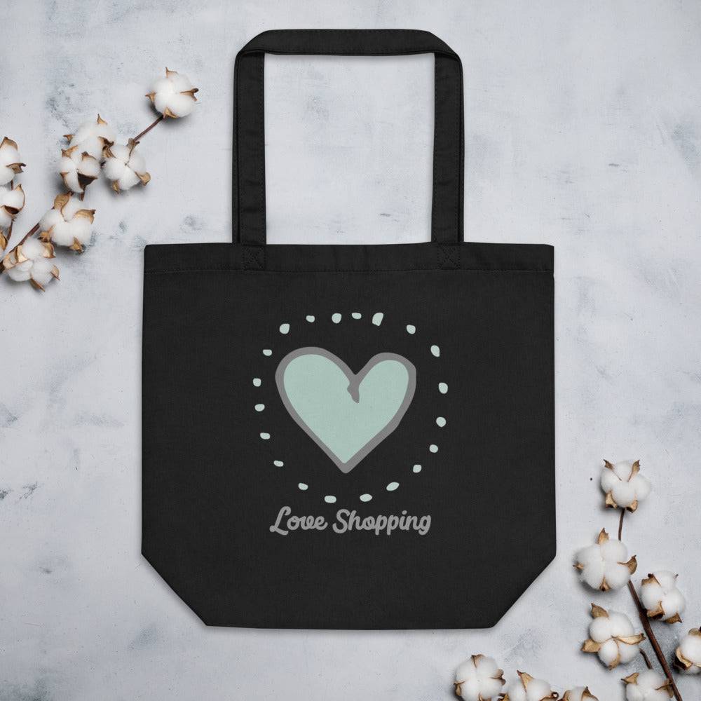 Eco Tote Bag/Love Shopping 2 - Enet Images