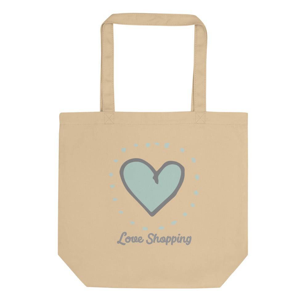 Eco Tote Bag/Love Shopping 2 - Enet Images