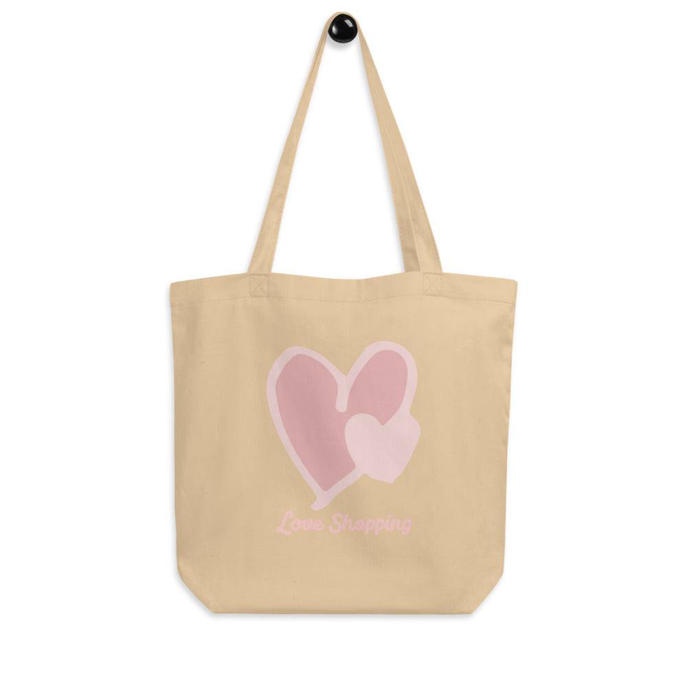 Eco Tote Bag/Love Shopping 3 - Enet Images