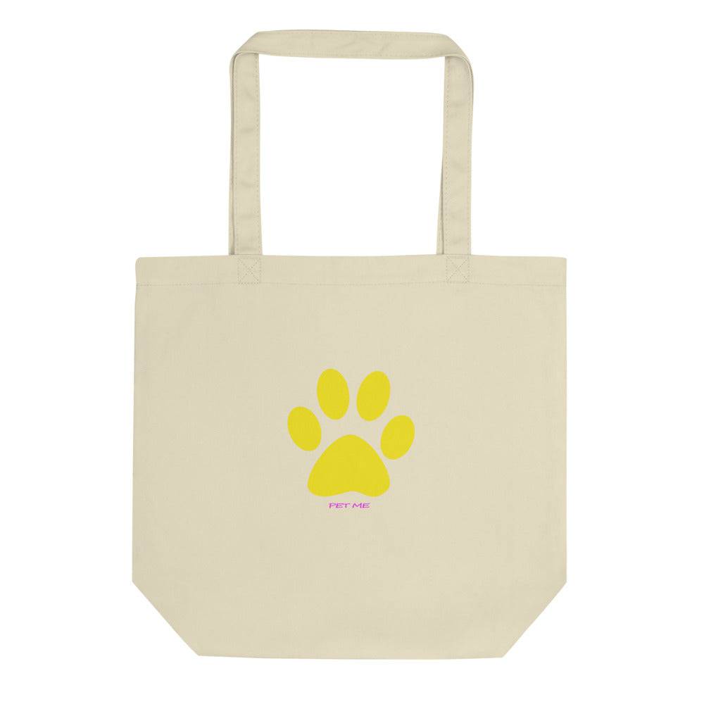 Eco Tote Bag/Pet Me Yellow - Enet Images