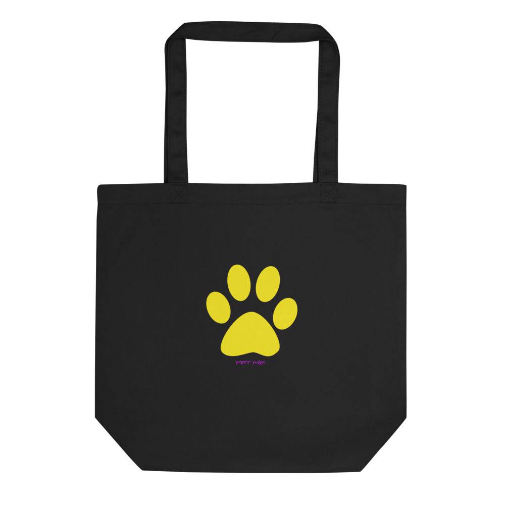Eco Tote Bag/Pet Me Yellow - Enet Images