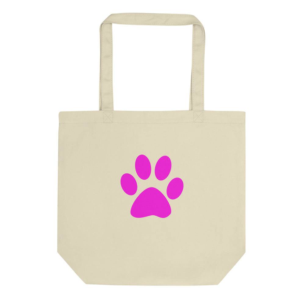 Eco Tote Bag/Pet Print Fushia - Enet Images