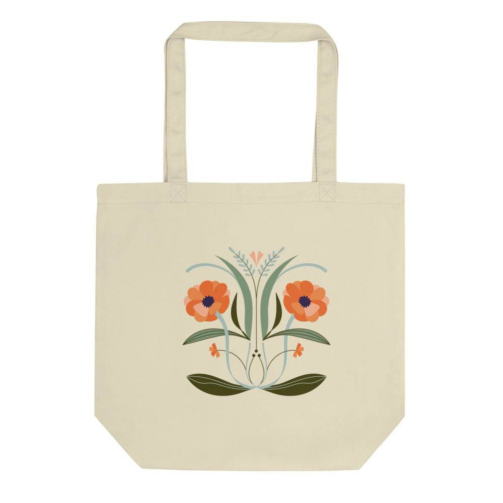 Eco Tote Bag/Two Flowers - Enet Images
