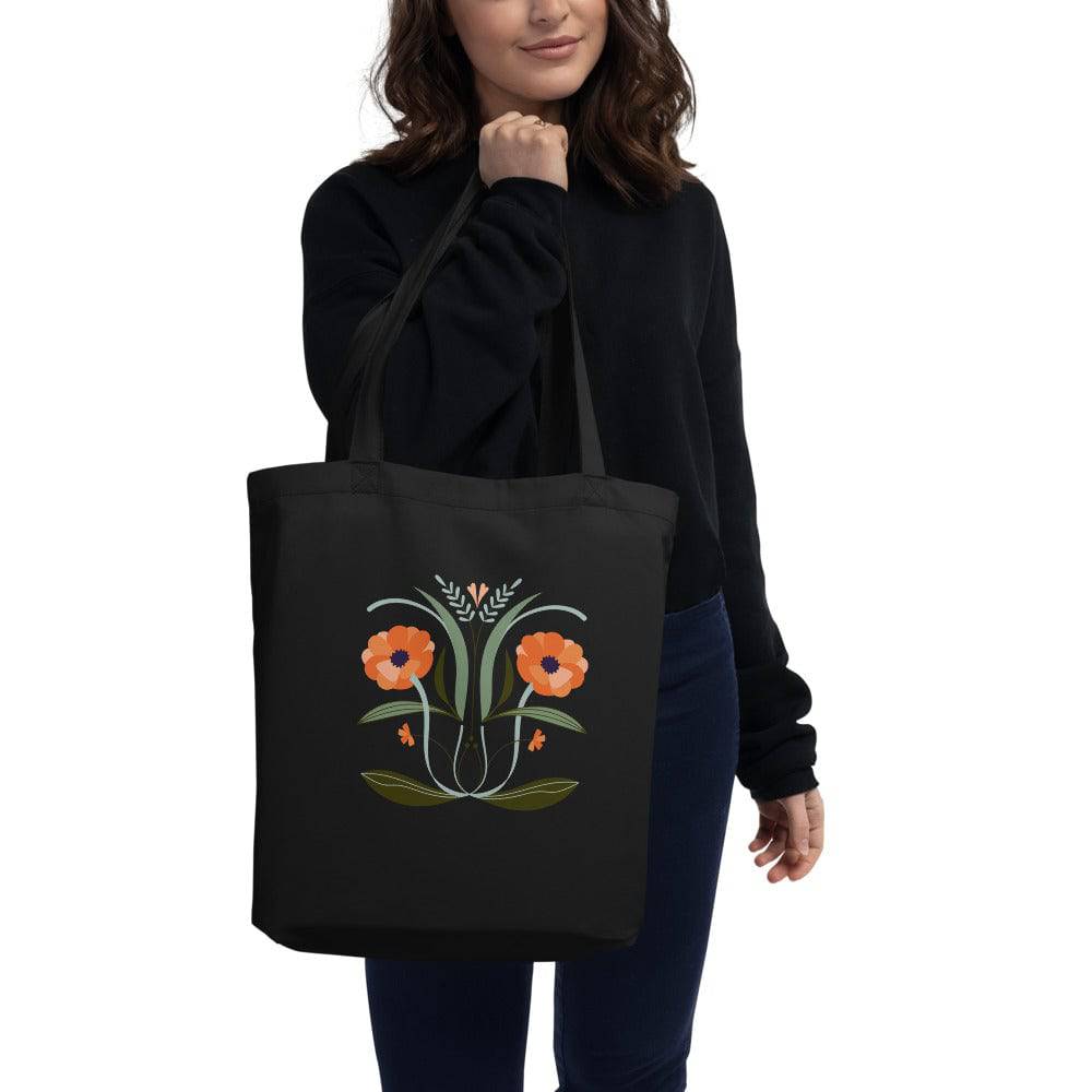 Eco Tote Bag/Two Flowers - Enet Images