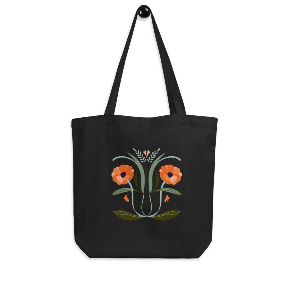 Eco Tote Bag/Two Flowers - Enet Images