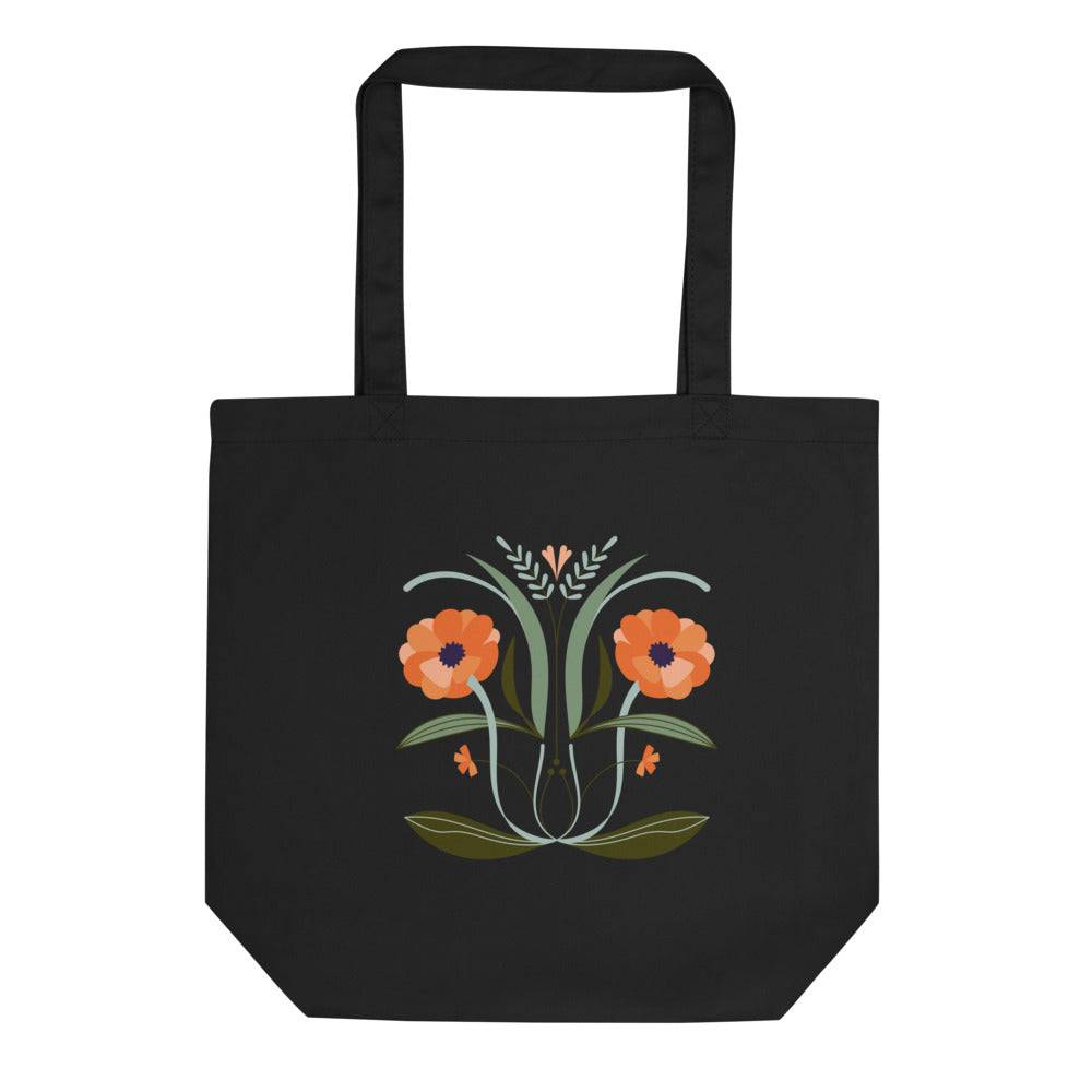 Eco Tote Bag/Two Flowers - Enet Images