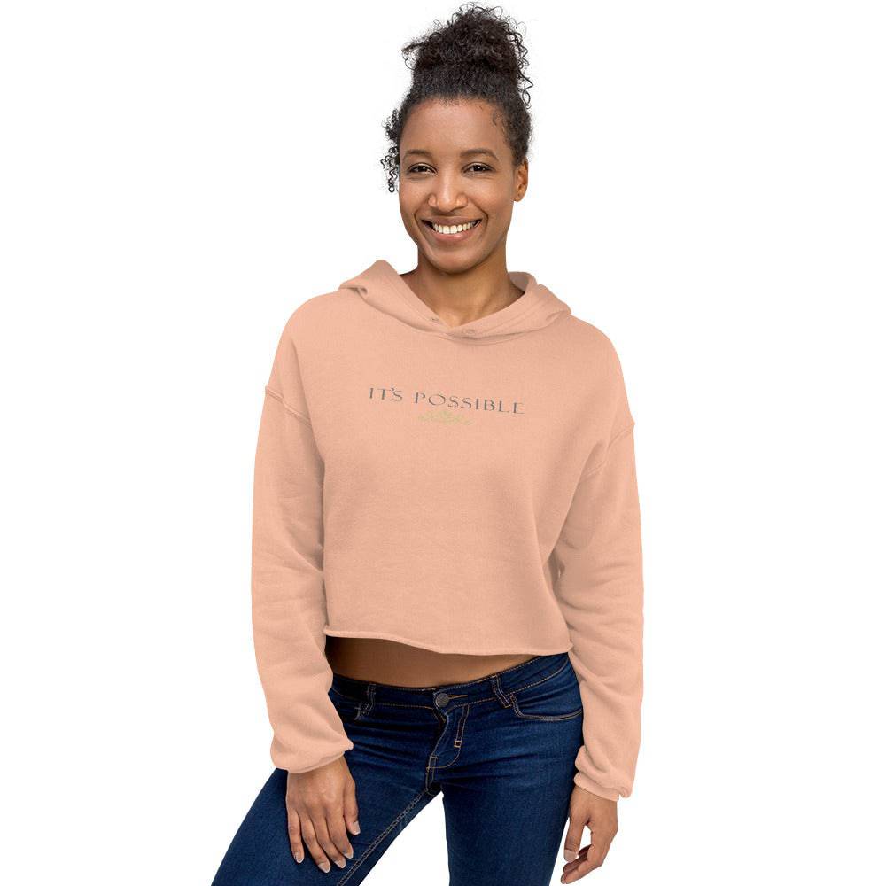 Crop Hoodie/Its Possible - Enet Images
