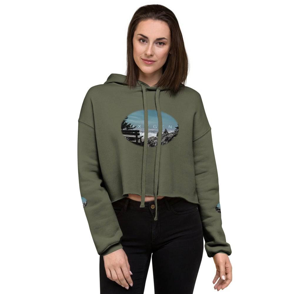 Crop Hoodie /oxygen - Enet Images