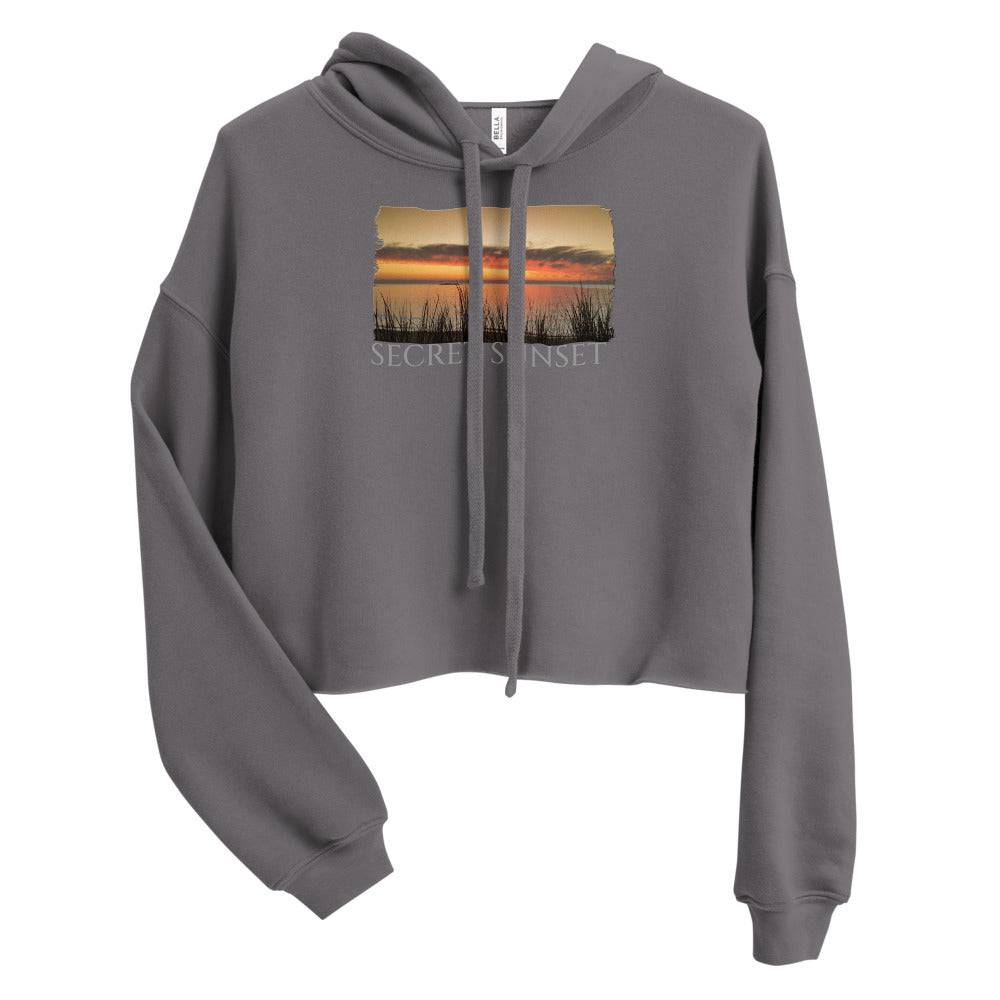 Crop Hoodie/Secret Sunset/Personalized - Enet Images