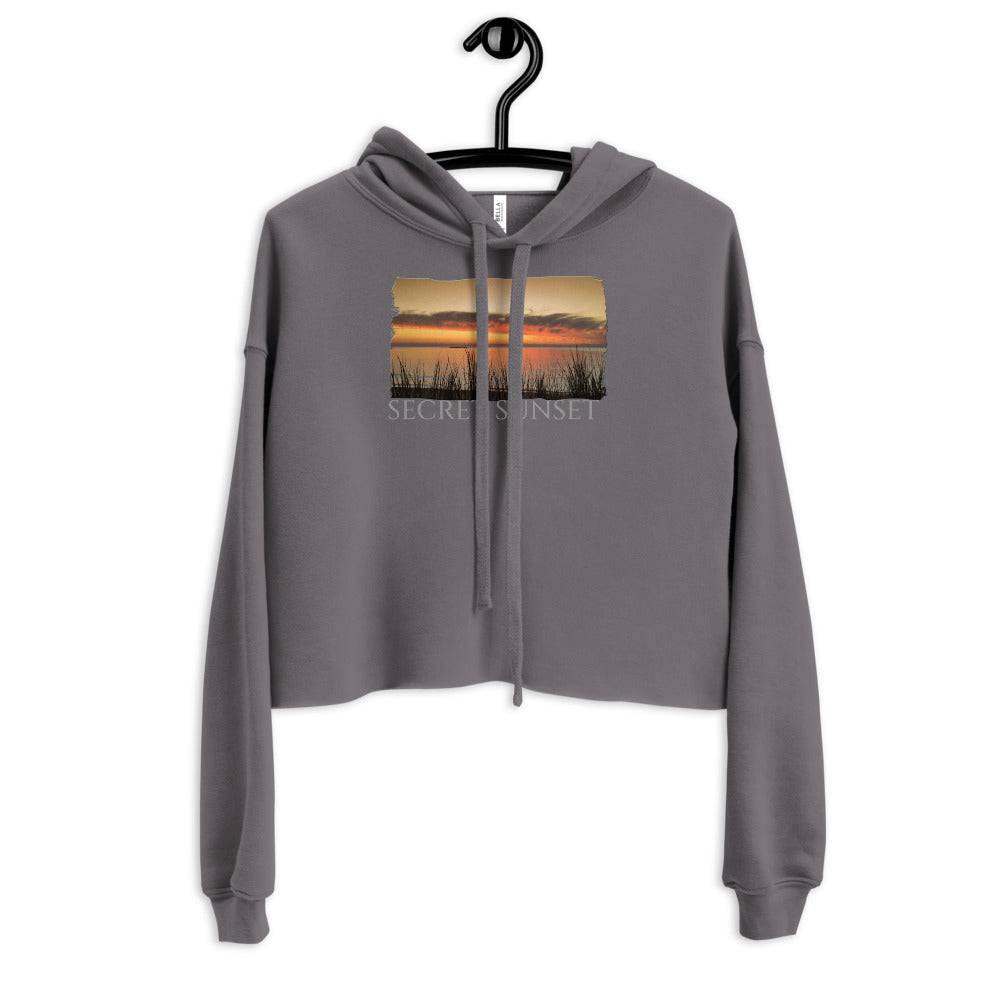 Crop Hoodie/Secret Sunset/Personalized - Enet Images