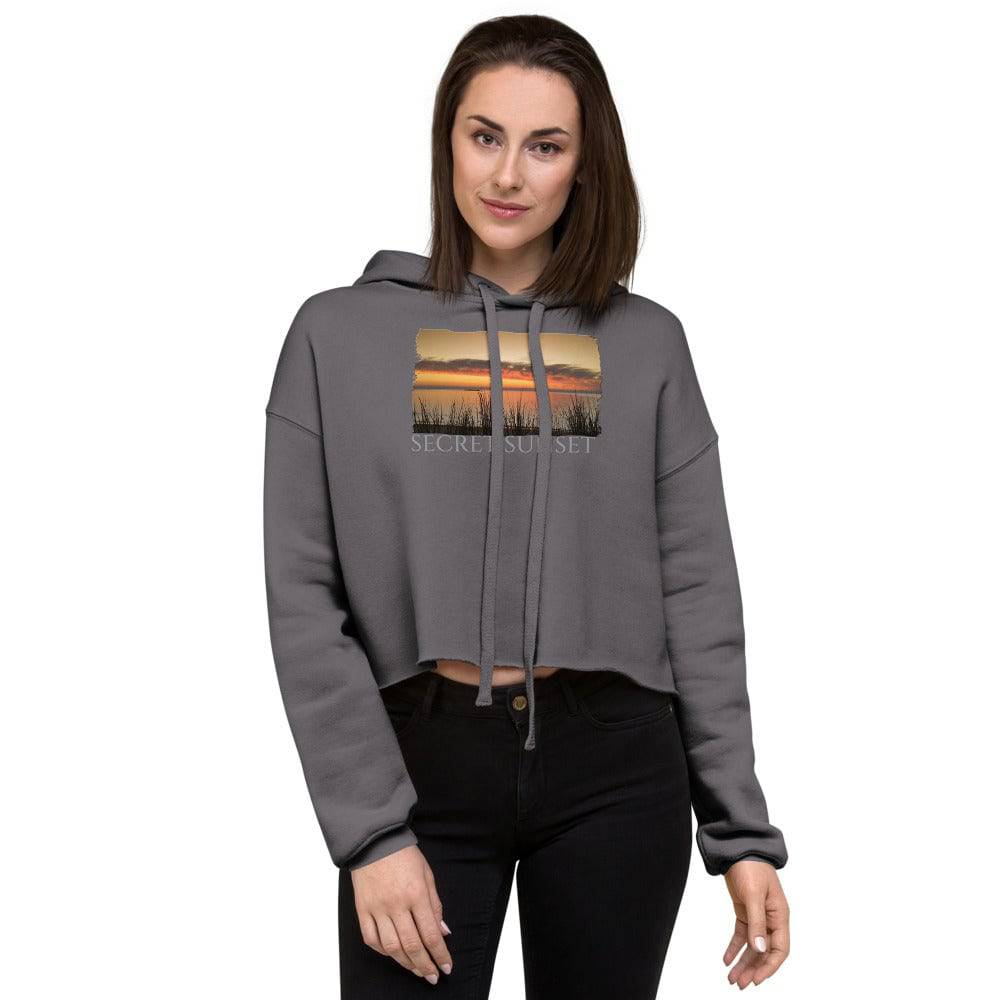 Crop Hoodie/Secret Sunset/Personalized - Enet Images