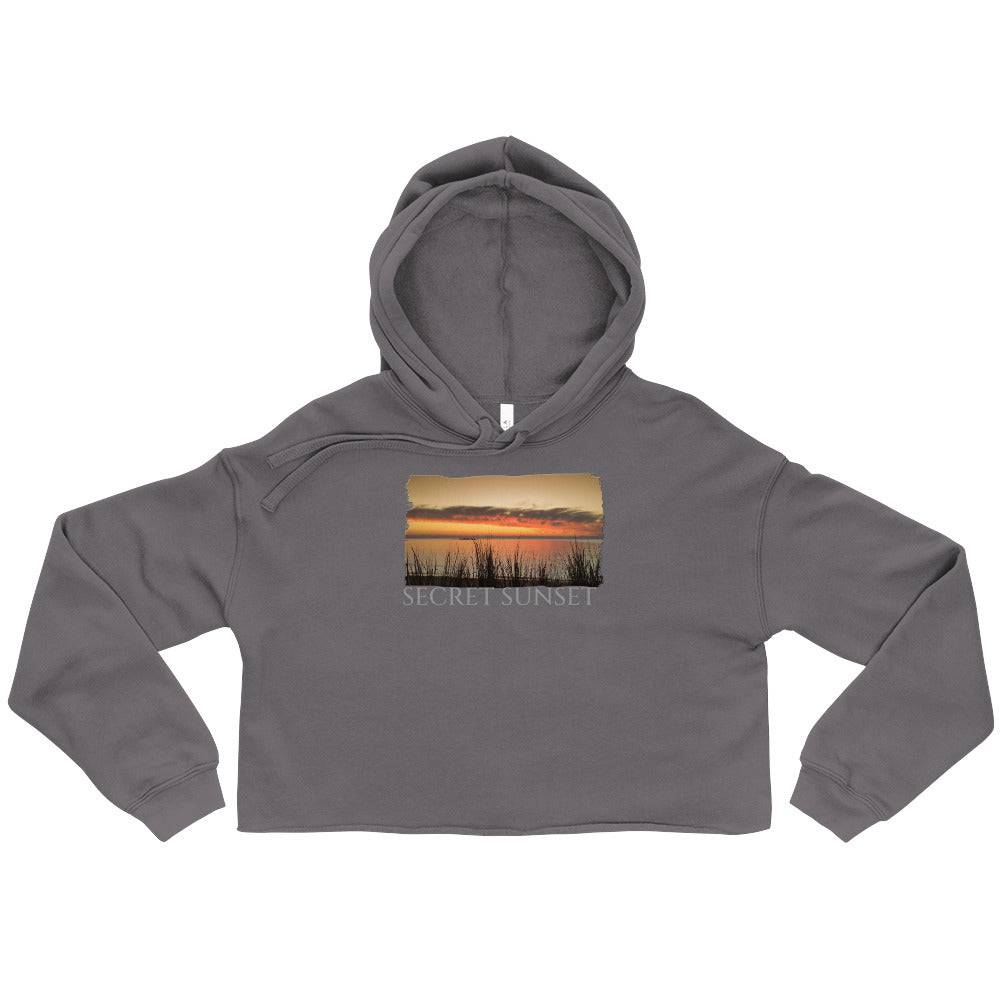 Crop Hoodie/Secret Sunset/Personalized - Enet Images