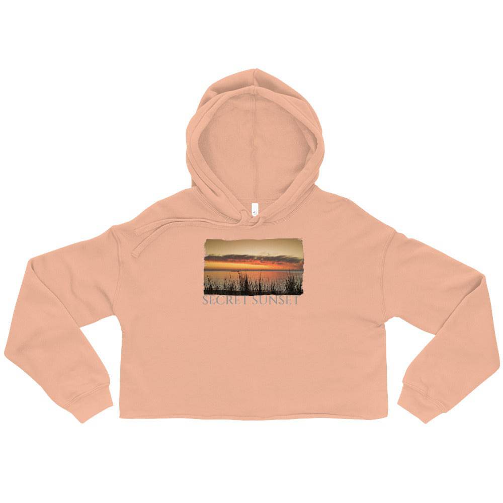 Crop Hoodie/Secret Sunset/Personalized - Enet Images