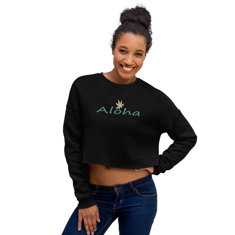 Crop Sweatshirt/Aloha - Enet Images