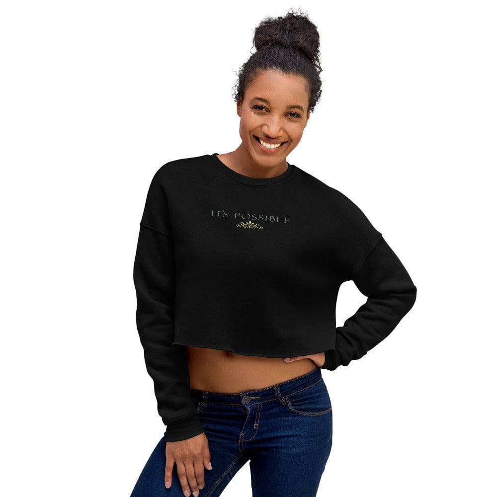Crop Sweatshirt/Its Possible - Enet Images
