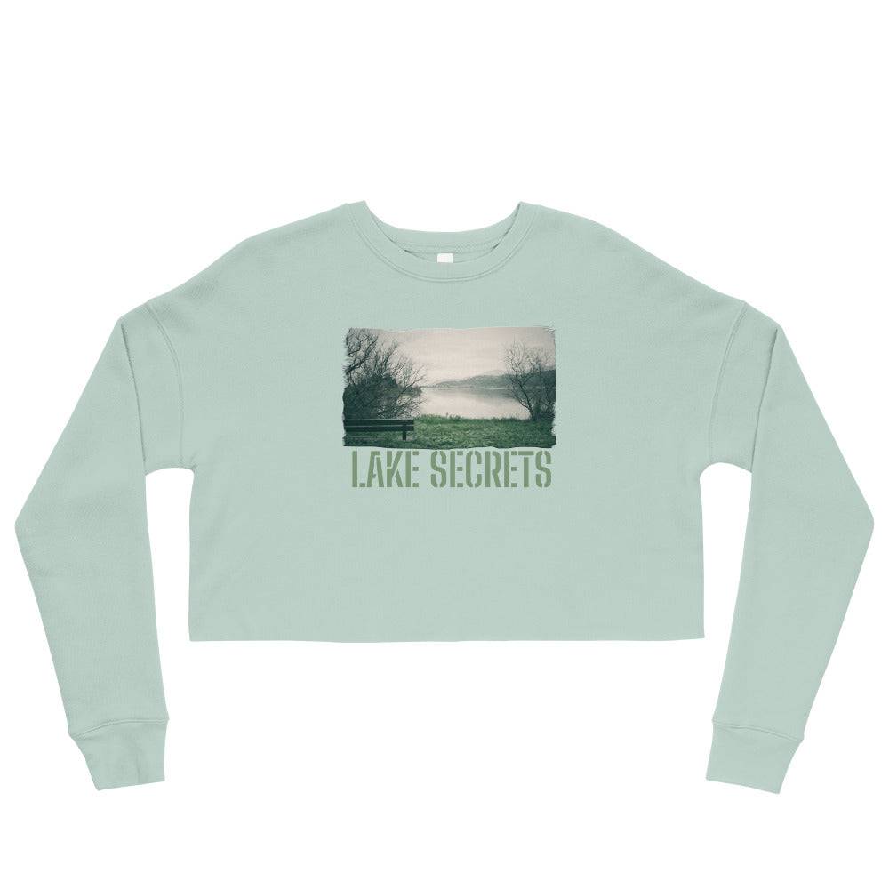 Crop Sweatshirt/Lake Secrets/Personalised - Enet Images