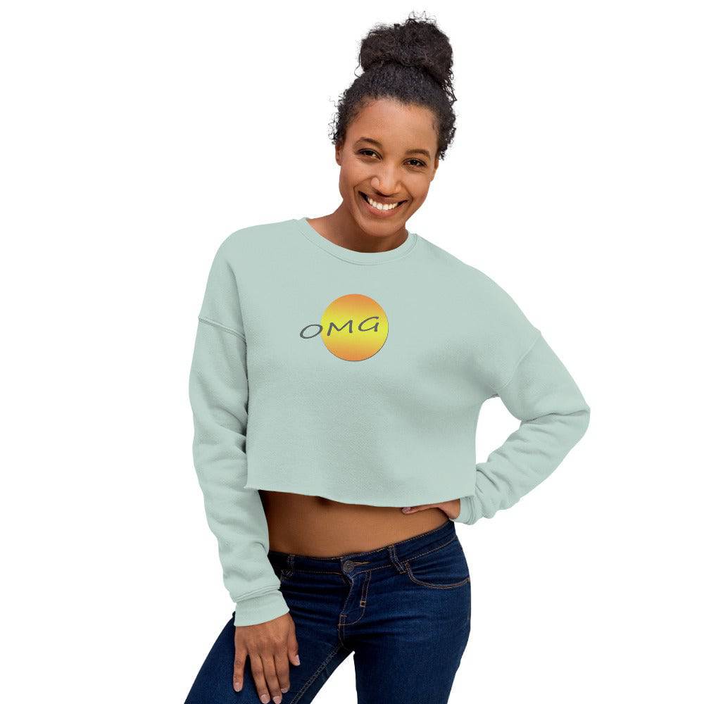 Crop Sweatshirt/OMG - Enet Images
