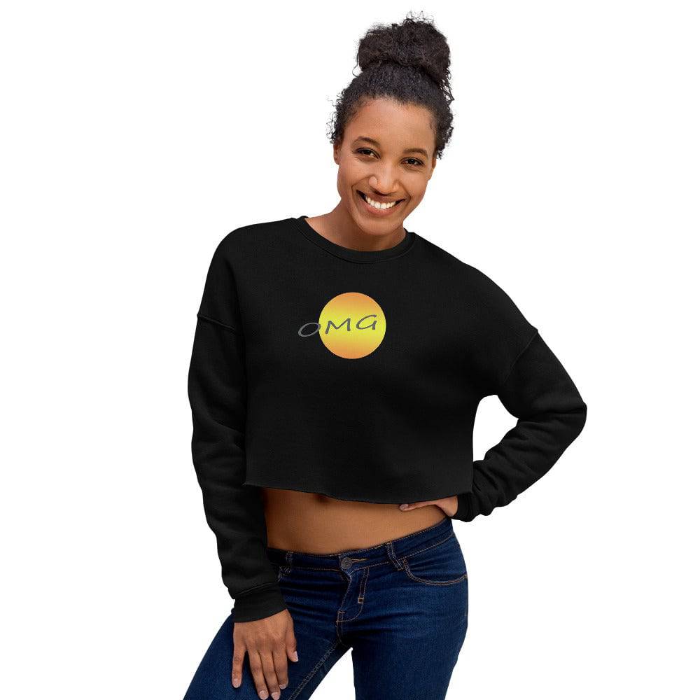 Crop Sweatshirt/OMG - Enet Images