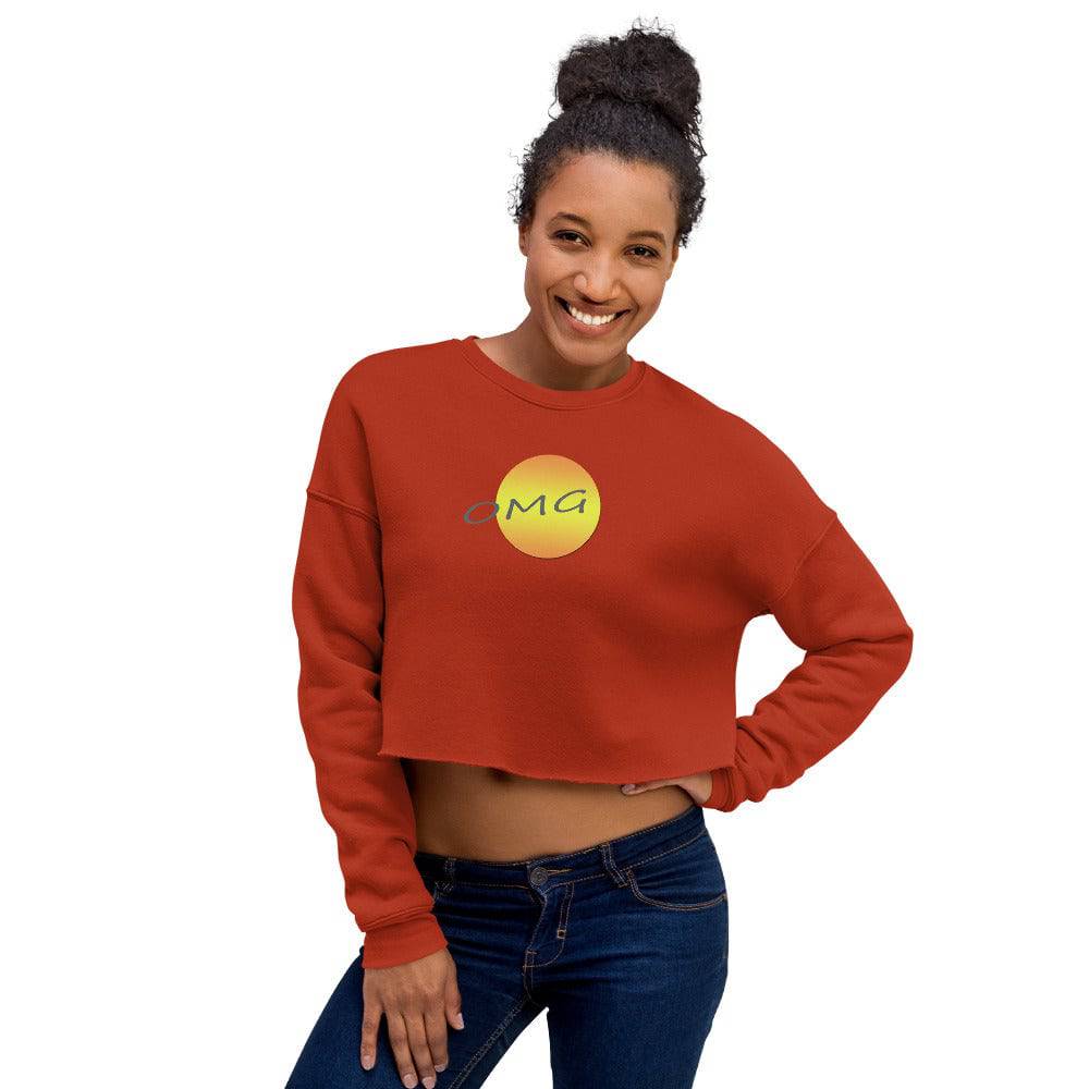 Crop Sweatshirt/OMG - Enet Images