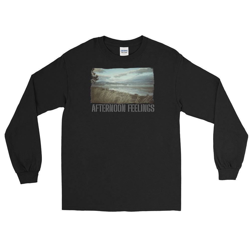 Men’s Long Sleeve Shirt/Afternoon Feelings/Personalized - Enet Images