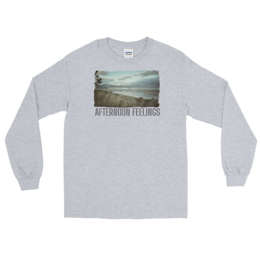 Men’s Long Sleeve Shirt/Afternoon Feelings/Personalized - Enet Images